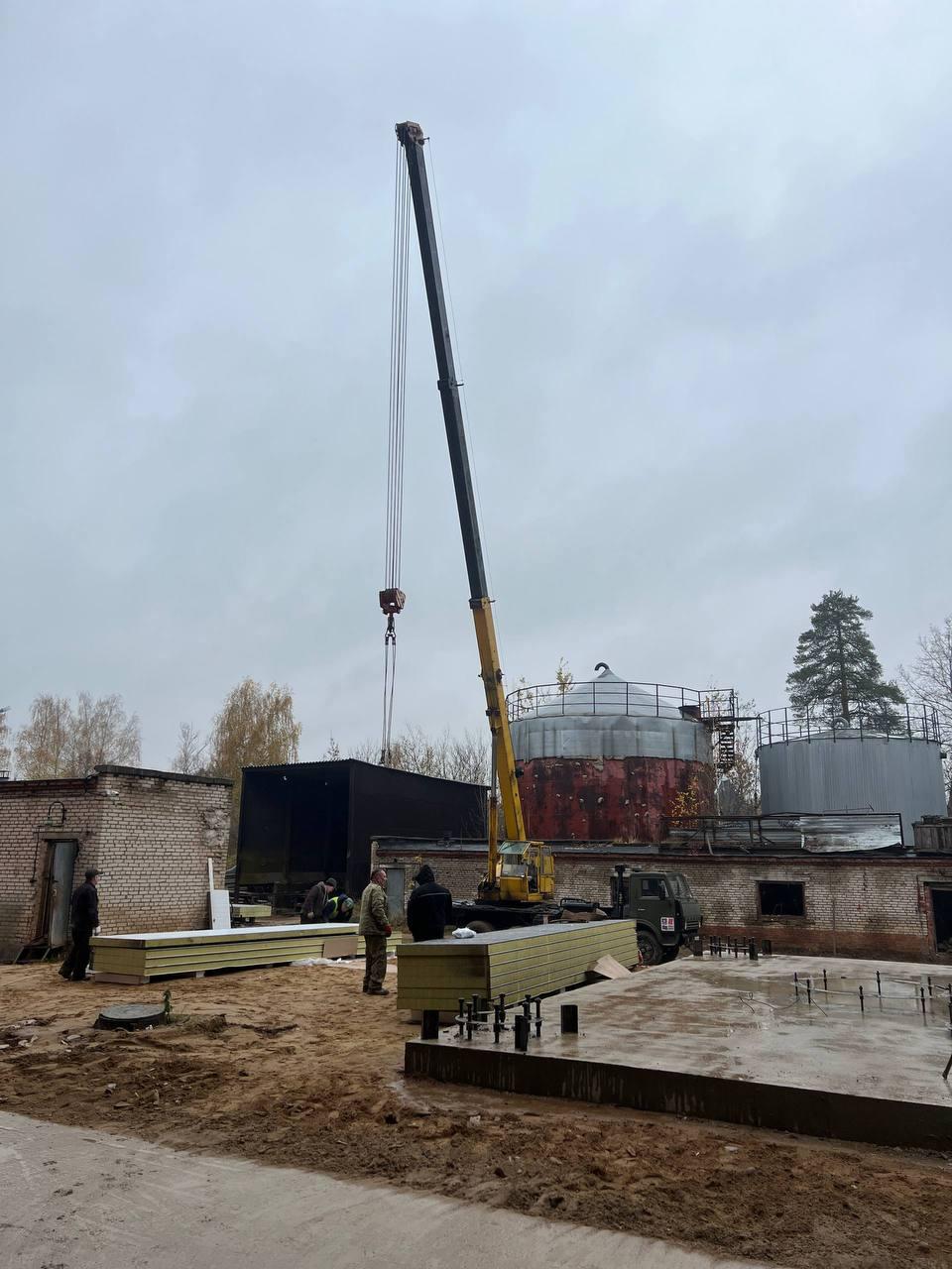 В одной из крупнейших котельных Королёва устанавливают новые котлы В одной из крупнейших котельных Королёва устанавливают новые котлы