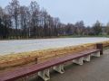 В Воскресенске на 40% построен сезонный каток на Новлянской набережной