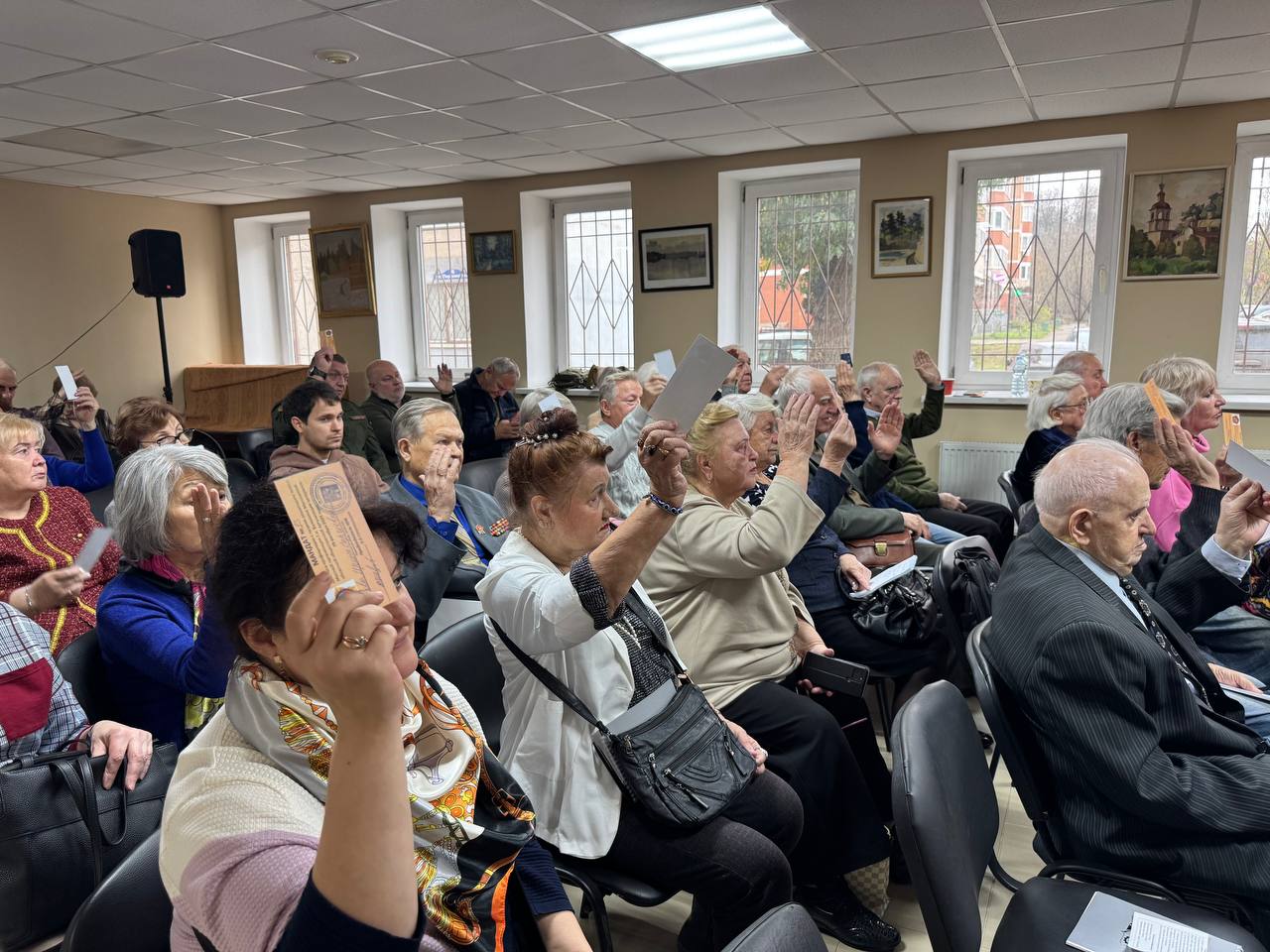 Сергей Юров: Отчетно-выборная конференция ветеранской организации Балашихи Сергей Юров: Отчетно-выборная конференция ветеранской организации Балашихи