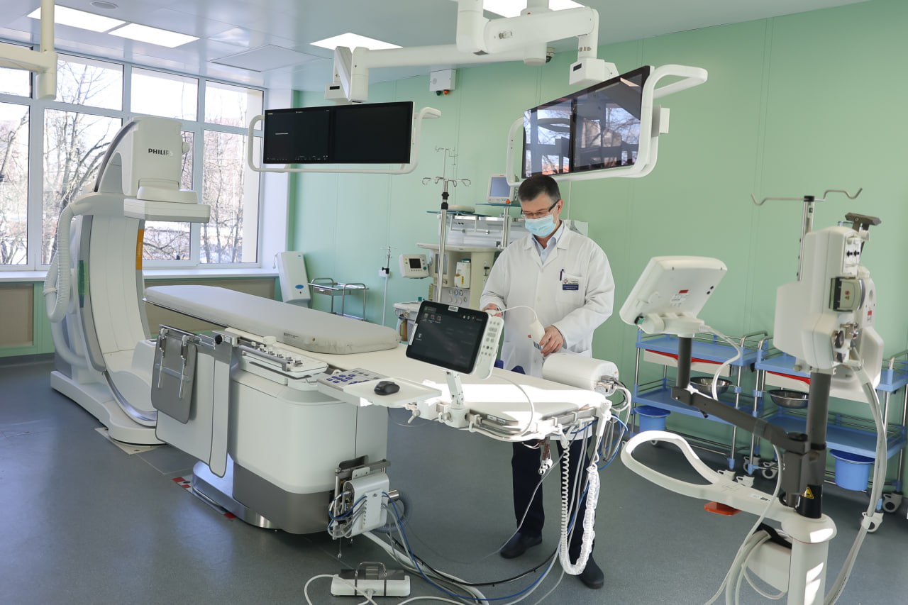 Более 12 тысяч операций выполнили в Региональном сосудистом центре Королёва Более 12 тысяч операций выполнили в Региональном сосудистом центре Королёва