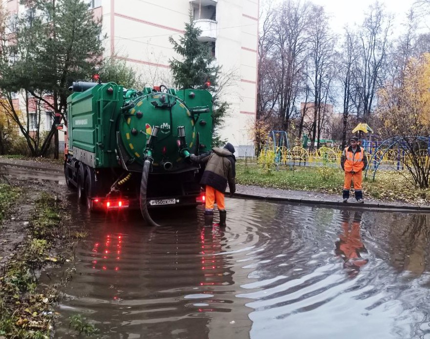 Продолжаем держать вас в курсе работы коммунальных служб Пушкинского