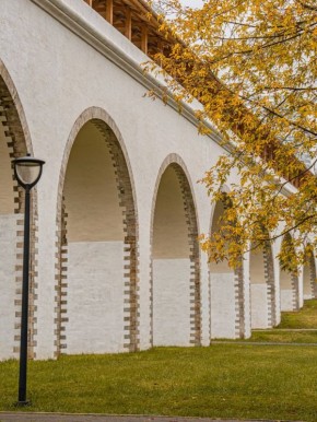 На моих фото Ростокинский акведук этой осенью