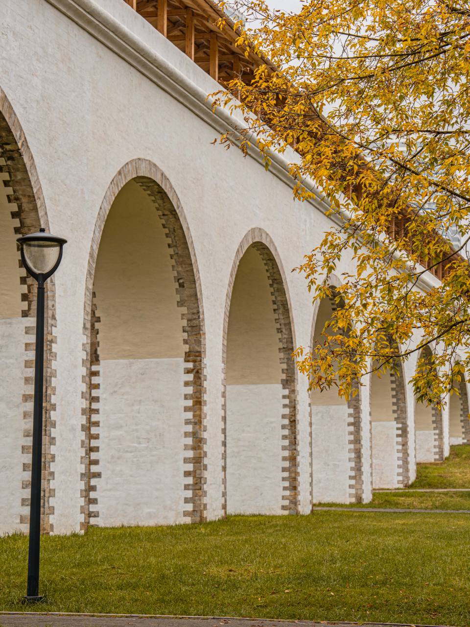 На моих фото Ростокинский акведук этой осенью