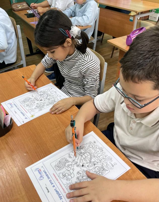 В рамках трека» Орленок - Эрудит» в 3 г классе МБОУ Любучанской СОШ (здание Молоди) м. о. Чехов прошло увлекательное занятие «Я эрудит, а это значит!»