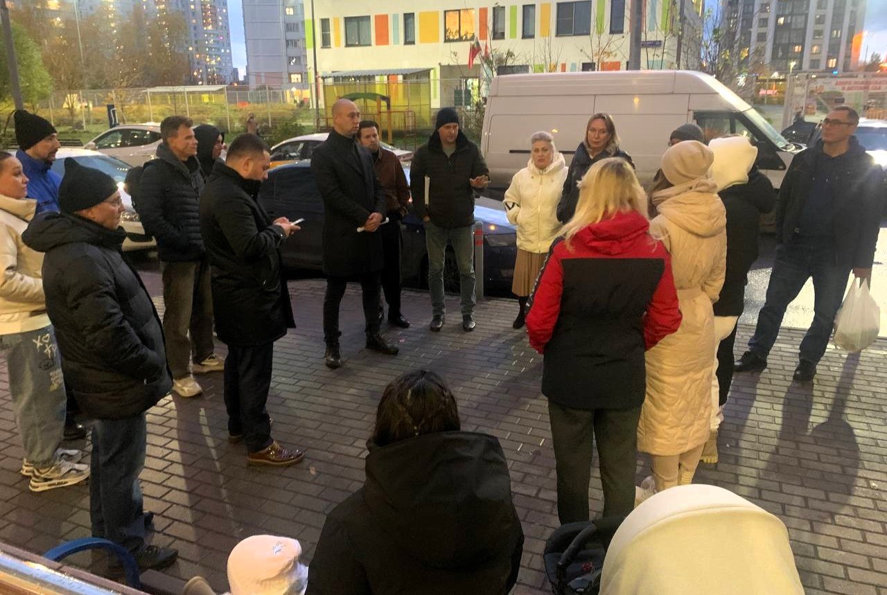 В Мытищах прошла встреча с жителями многоквартирного дома по улице Борисовке