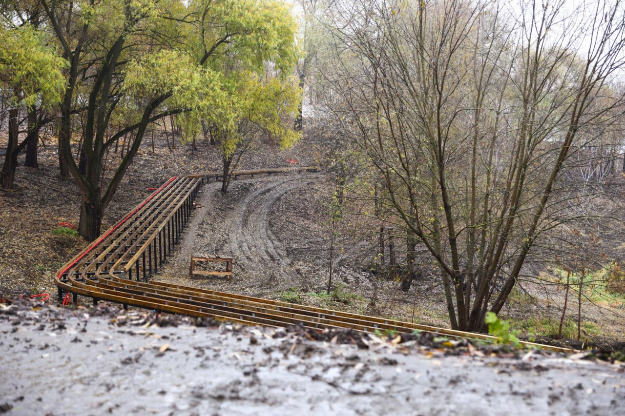 На правом берегу Борисоглебского озера в Раменском продолжается благоустройство территории На правом берегу Борисоглебского озера в Раменском продолжается благоустройство территории