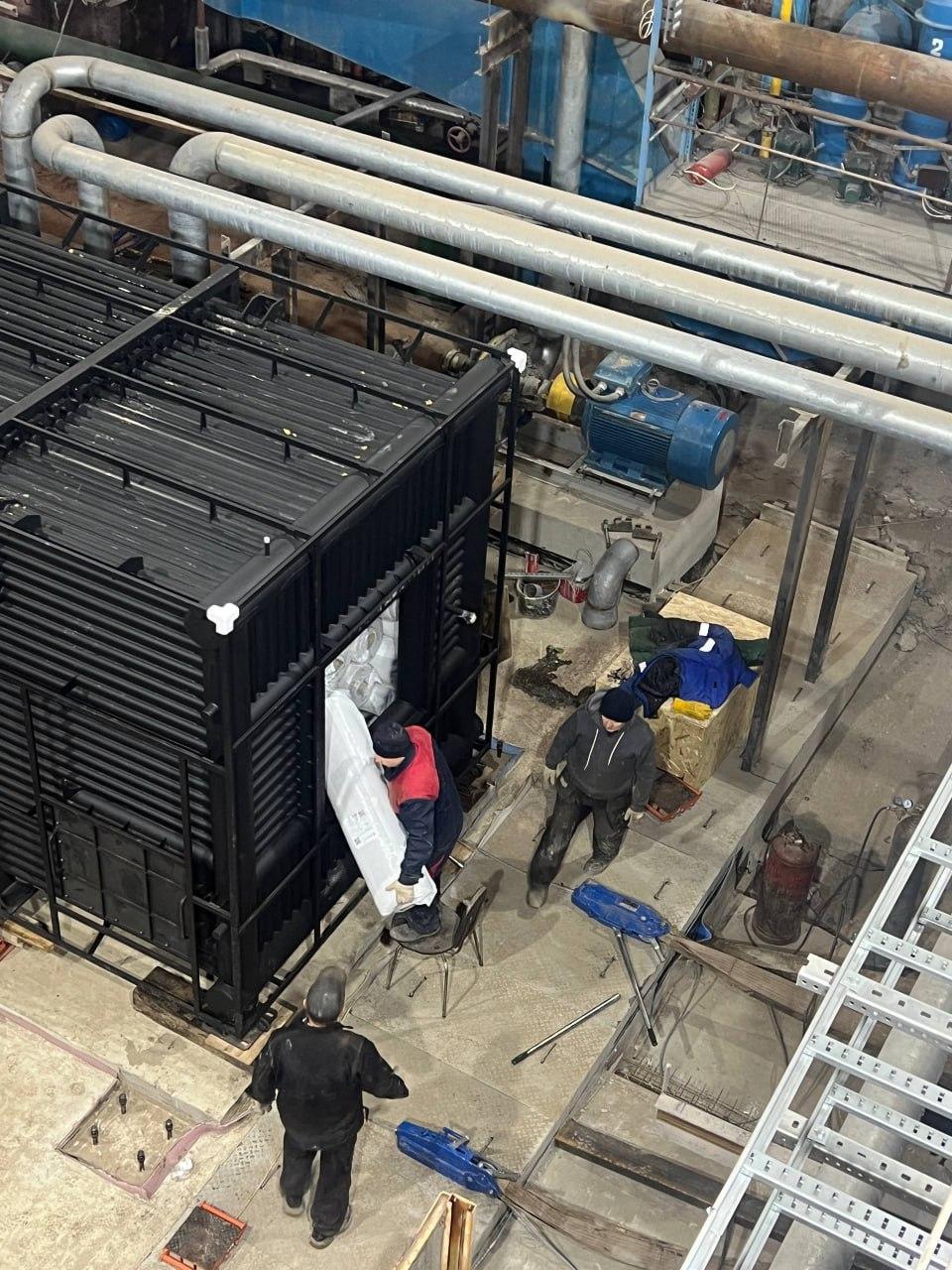 В одной из крупнейших котельных Королёва устанавливают новые котлы В одной из крупнейших котельных Королёва устанавливают новые котлы