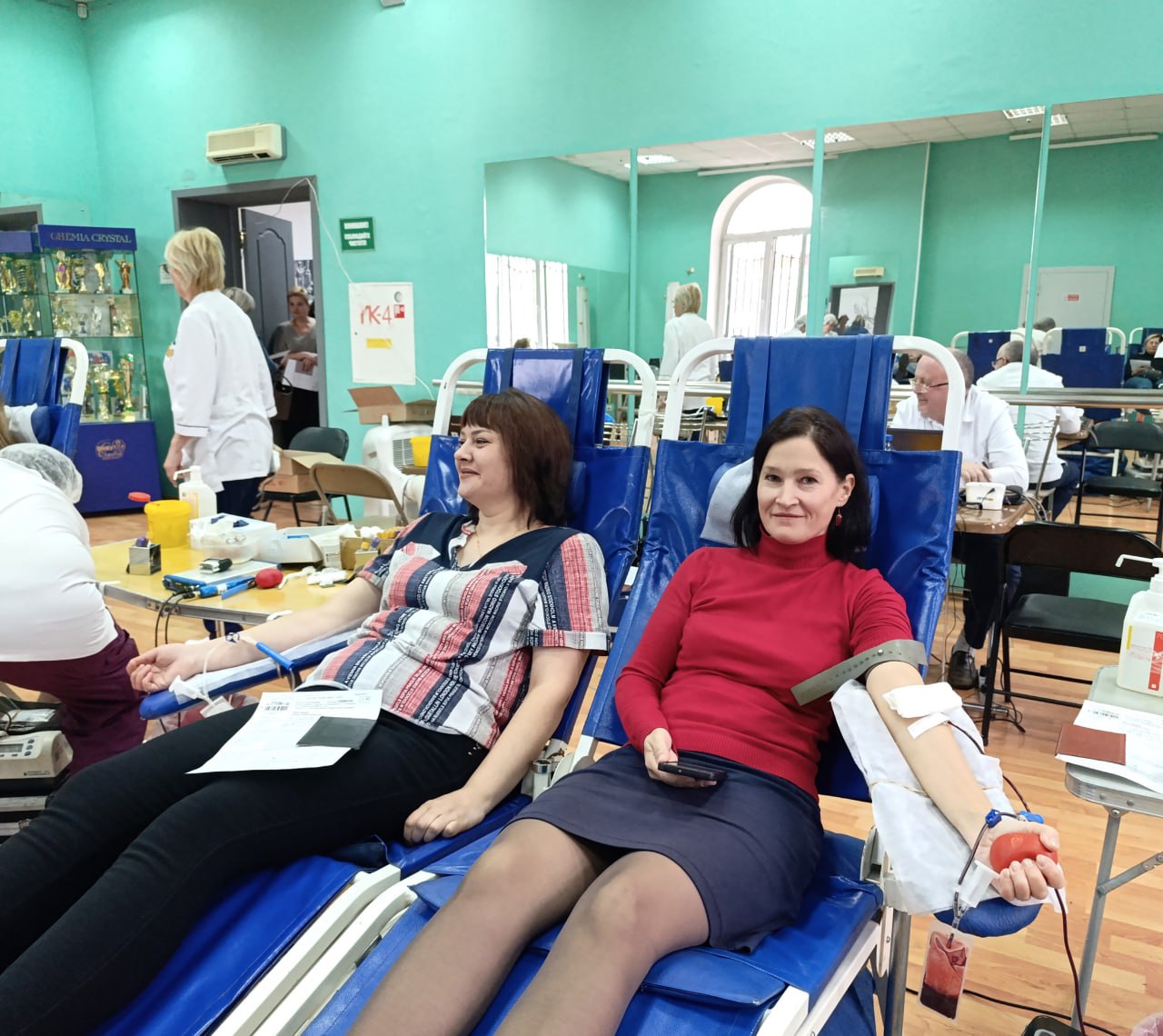 Сегодня в Молодежном центре прошла выездная донорская акция Сегодня в Молодежном центре прошла выездная донорская акция