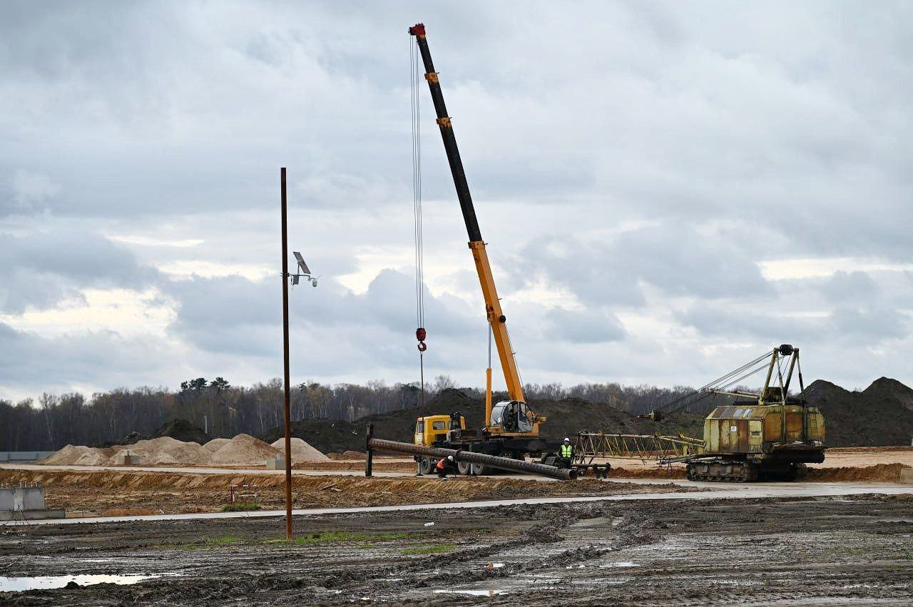 В рамках рабочего совещания посетили стройплощадку особой экономической зоны «Большой Серпухов» В рамках рабочего совещания посетили стройплощадку особой экономической зоны «Большой Серпухов»