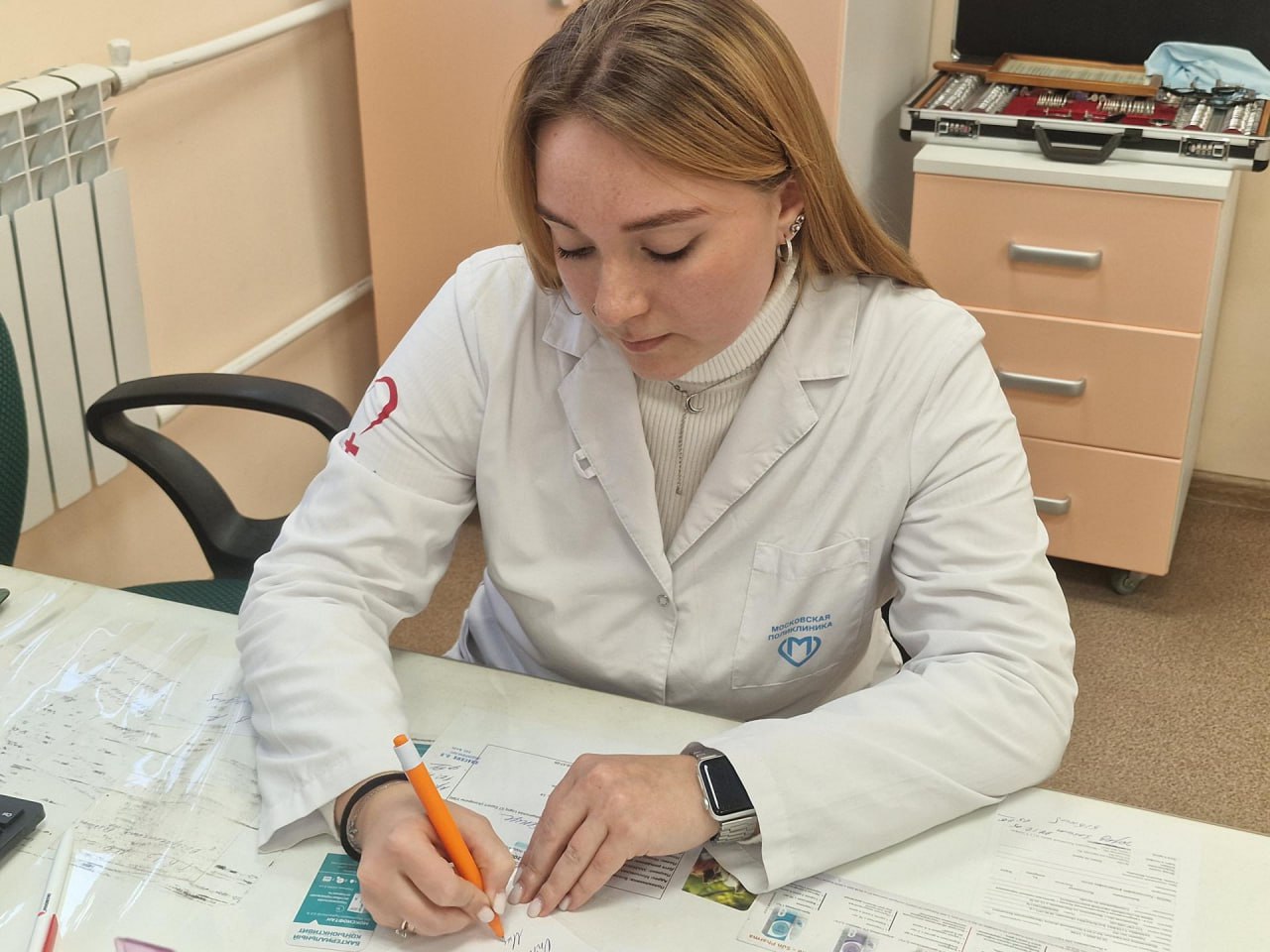 Ординатор РНИМУ имени Пирогова рассказала о стажировке в Новлянской поликлинике Воскресенска Ординатор РНИМУ имени Пирогова рассказала о стажировке в Новлянской поликлинике Воскресенска