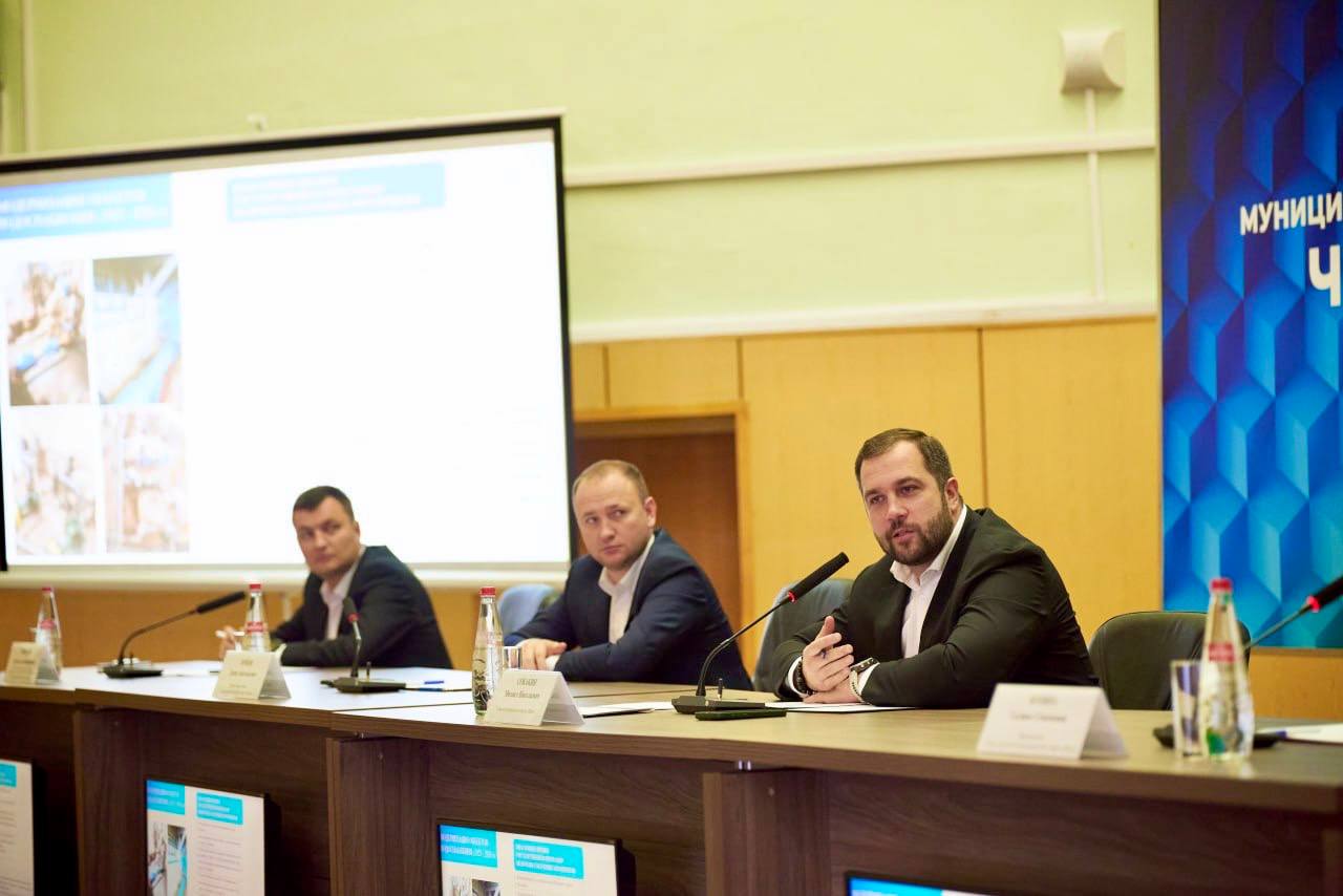 Михаил Собакин: В ходе расширенного общегородского совещания с руководящим составом Администрации, начальниками Управлений и структурных подразделений, представителями правоохранительных органов и служб м.о. Чехов обсудили... Михаил Собакин: В ходе расширенного общегородского совещания с руководящим составом Администрации, начальниками Управлений и структурных подразделений, представителями правоохранительных органов и служб м.о. Чехов обсудили...