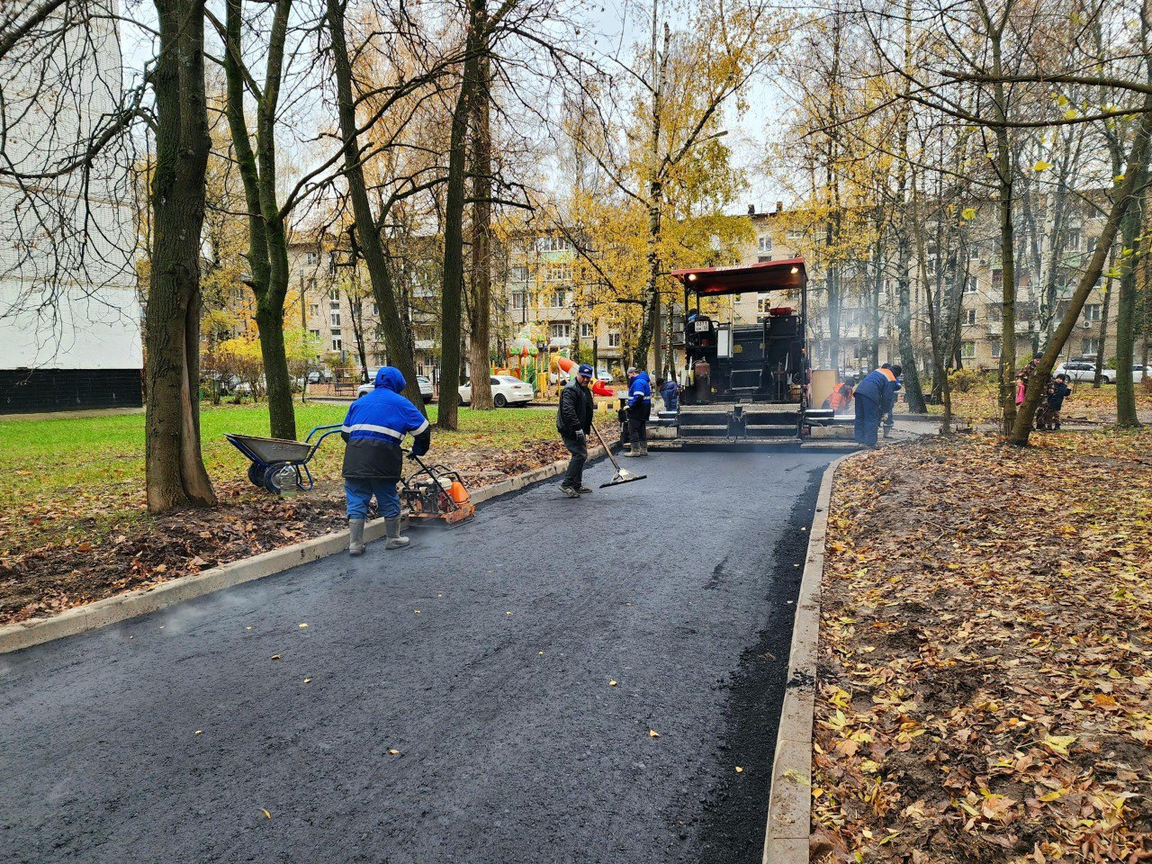 Ремонт асфальта на Банковской улице в Солнечногорске! Ремонт асфальта на Банковской улице в Солнечногорске!