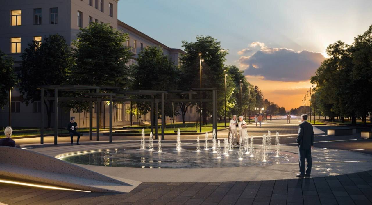 Сергей Мужальских: В этом году в округе комплексно благоустроили пять общественных территорий.  Сергей Мужальских: В этом году в округе комплексно благоустроили пять общественных территорий.