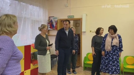 Осмотрели территории и корпусы дошкольного отделения школы №6 (ул