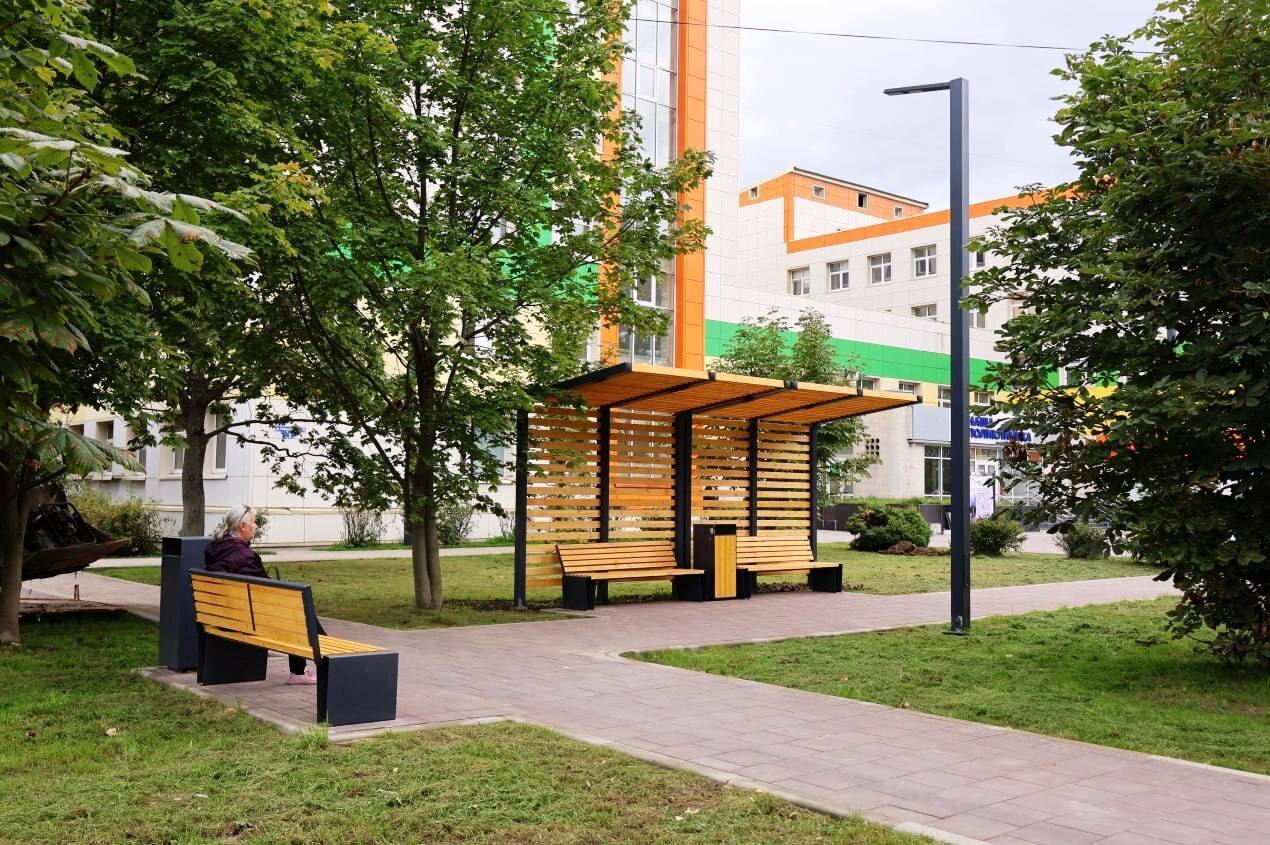 Сергей Мужальских: В этом году в округе комплексно благоустроили пять общественных территорий.  Сергей Мужальских: В этом году в округе комплексно благоустроили пять общественных территорий.