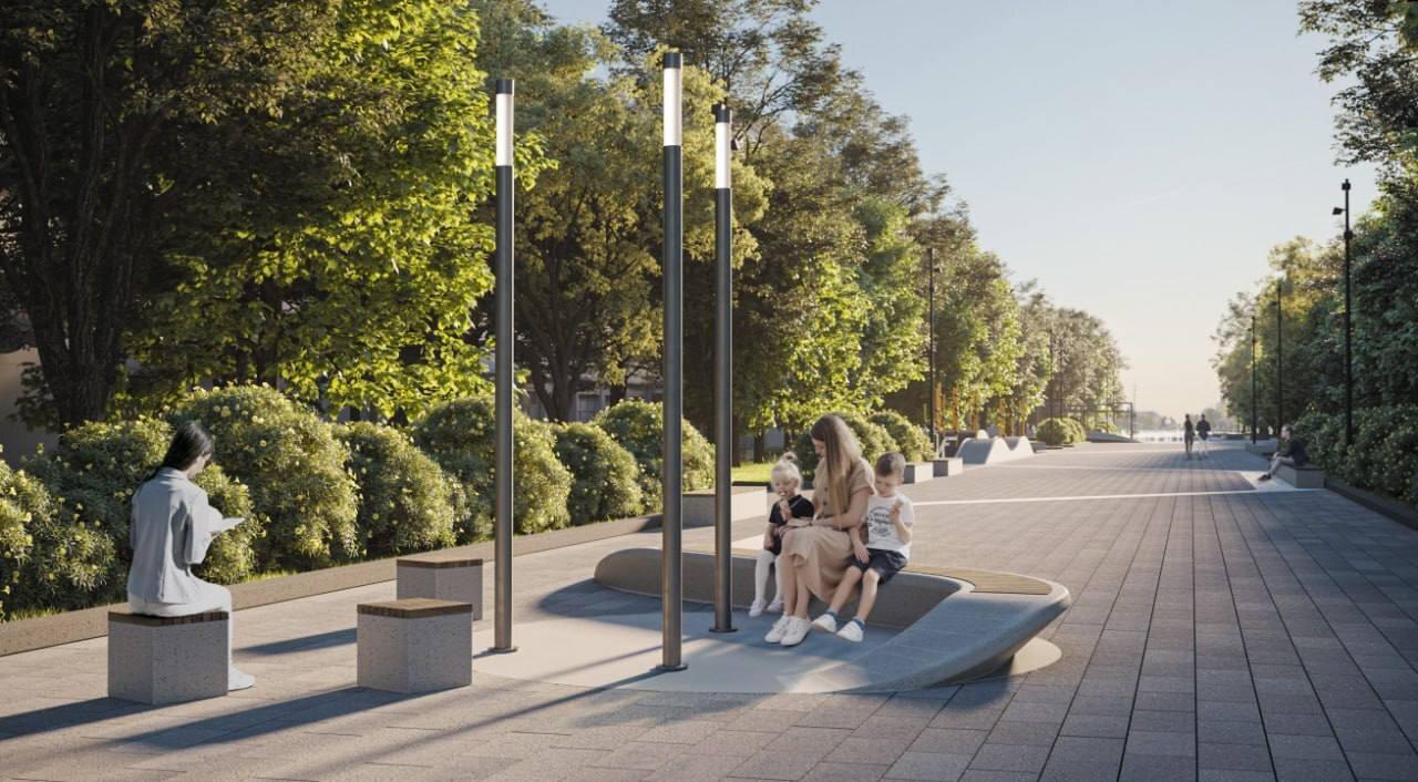 Сергей Мужальских: В этом году в округе комплексно благоустроили пять общественных территорий.  Сергей Мужальских: В этом году в округе комплексно благоустроили пять общественных территорий.