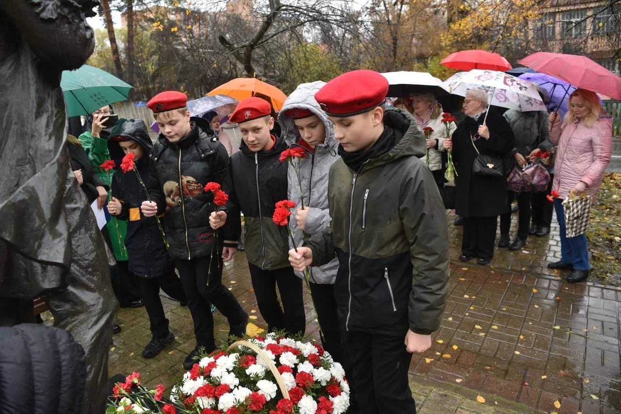 Акция, посвященная памяти писателя Андрея Белого, прошла в Балашихе Акция, посвященная памяти писателя Андрея Белого, прошла в Балашихе