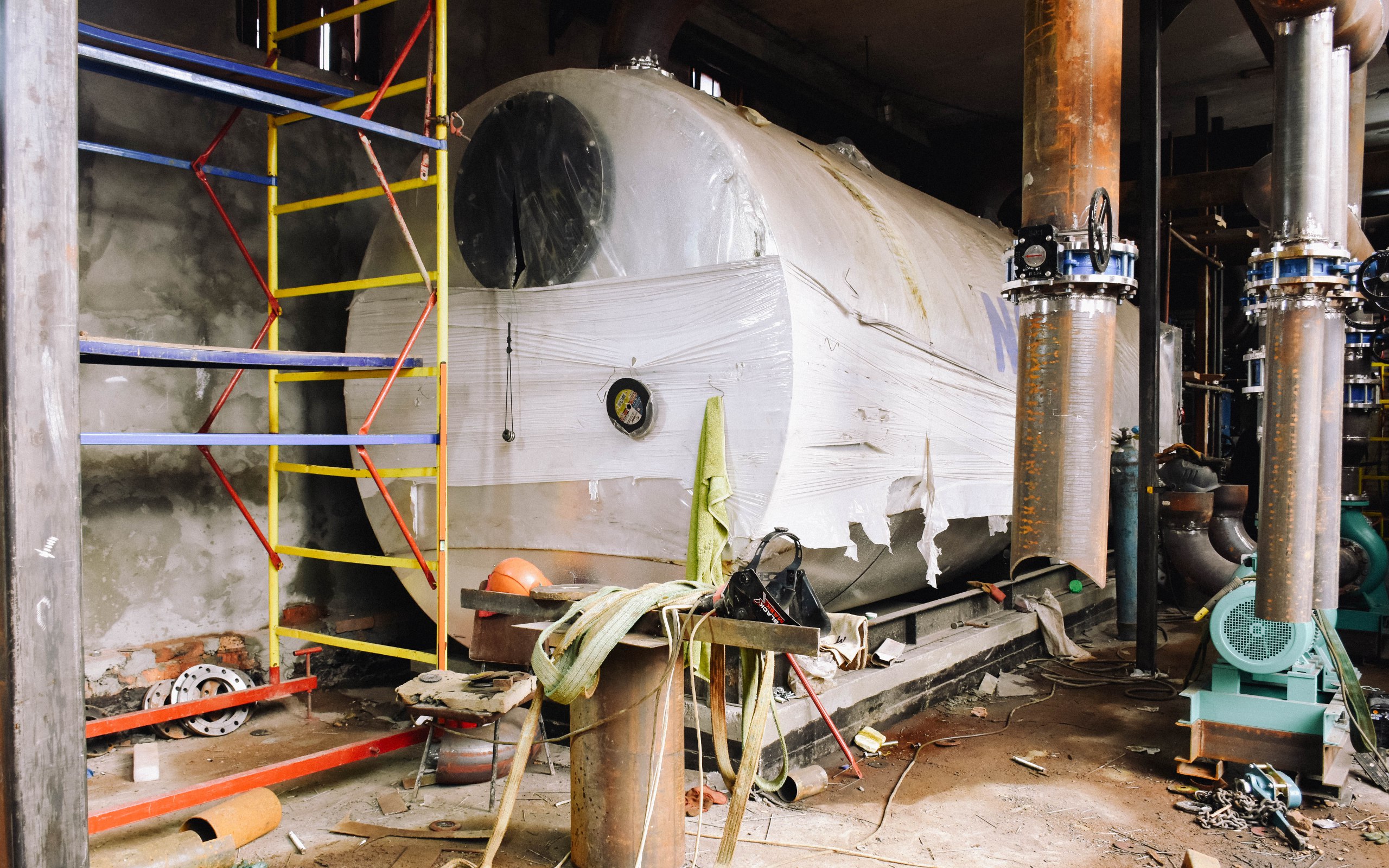 Как и договаривались с жителями, продолжаем совместно следить за ходом работ на котельной на Студенческом проезде Как и договаривались с жителями, продолжаем совместно следить за ходом работ на котельной на Студенческом проезде