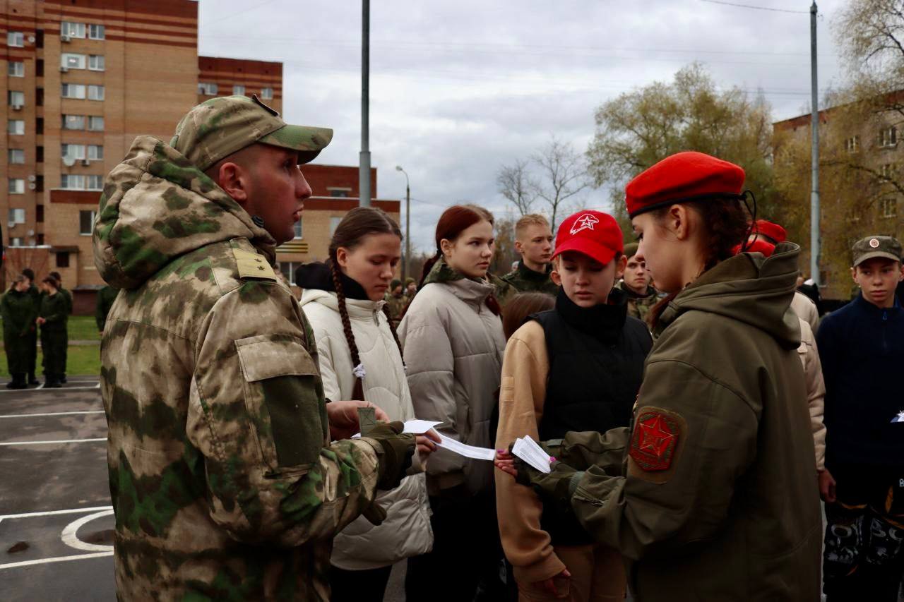 Военно-патриотическая игра "Тропа победителей" прошла в Ступино Военно-патриотическая игра "Тропа победителей" прошла в Ступино