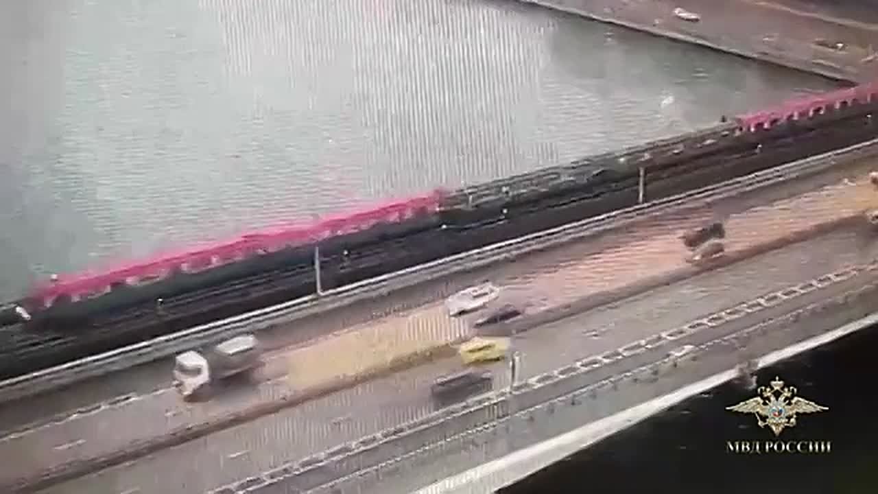 Мужчина залез на крышу поезда метро и спрыгнул в Москву-реку