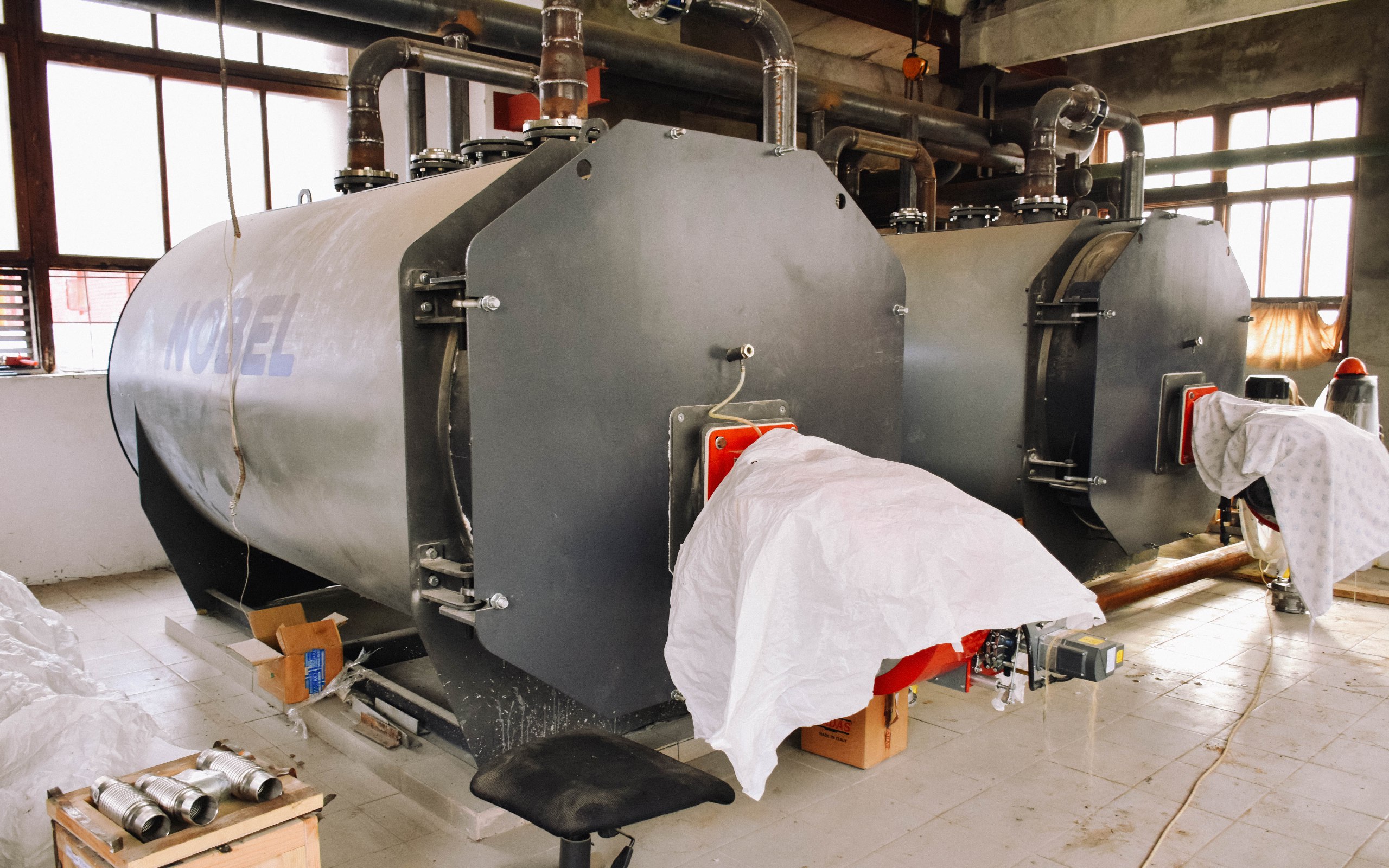 Как и договаривались с жителями, продолжаем совместно следить за ходом работ на котельной на Студенческом проезде Как и договаривались с жителями, продолжаем совместно следить за ходом работ на котельной на Студенческом проезде