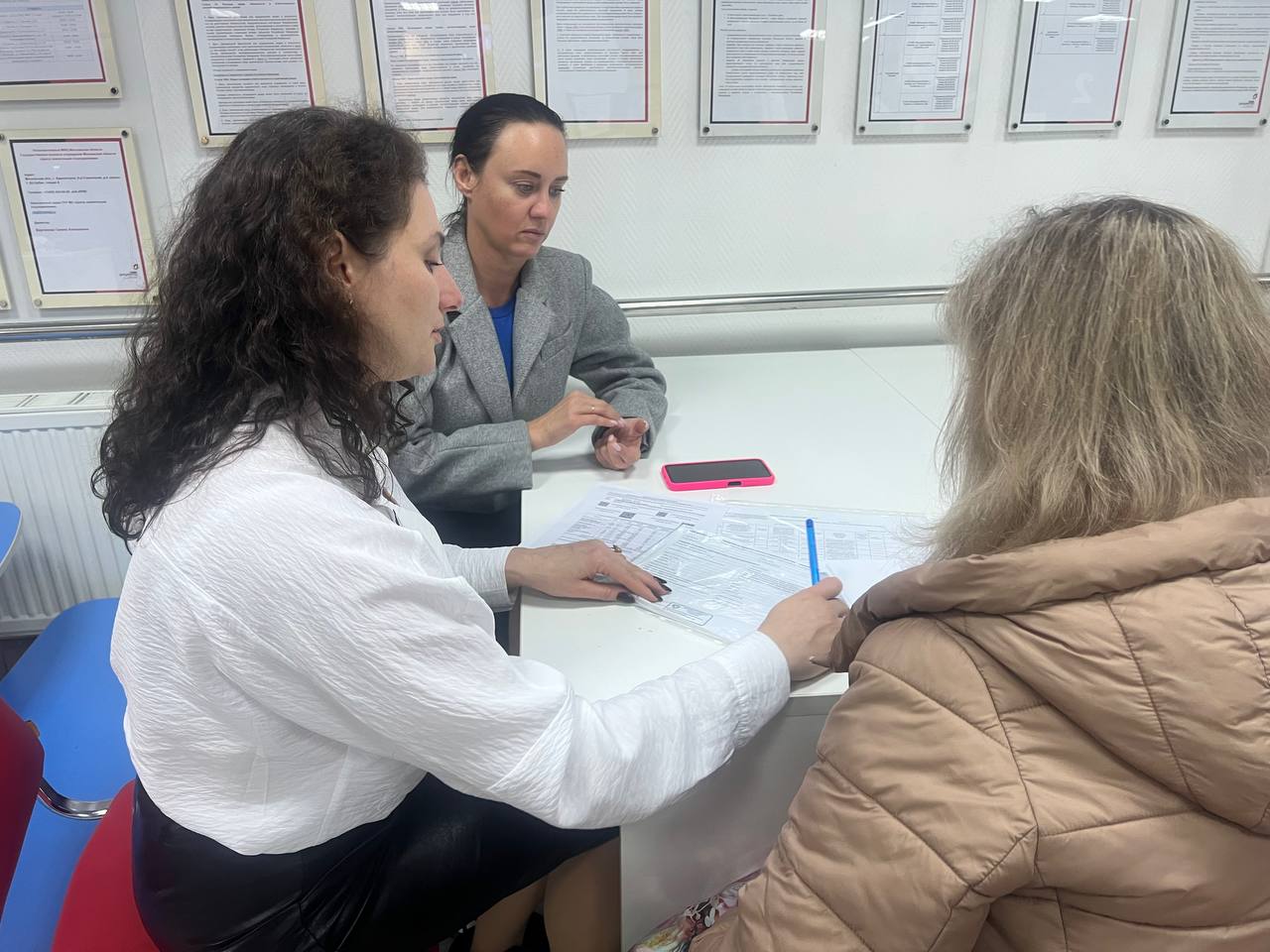 Руководитель фракции "Единая Россия" в Совете депутатов округа Пушкинский Анна Дунаева провела ряд встреч в Ивантеевке