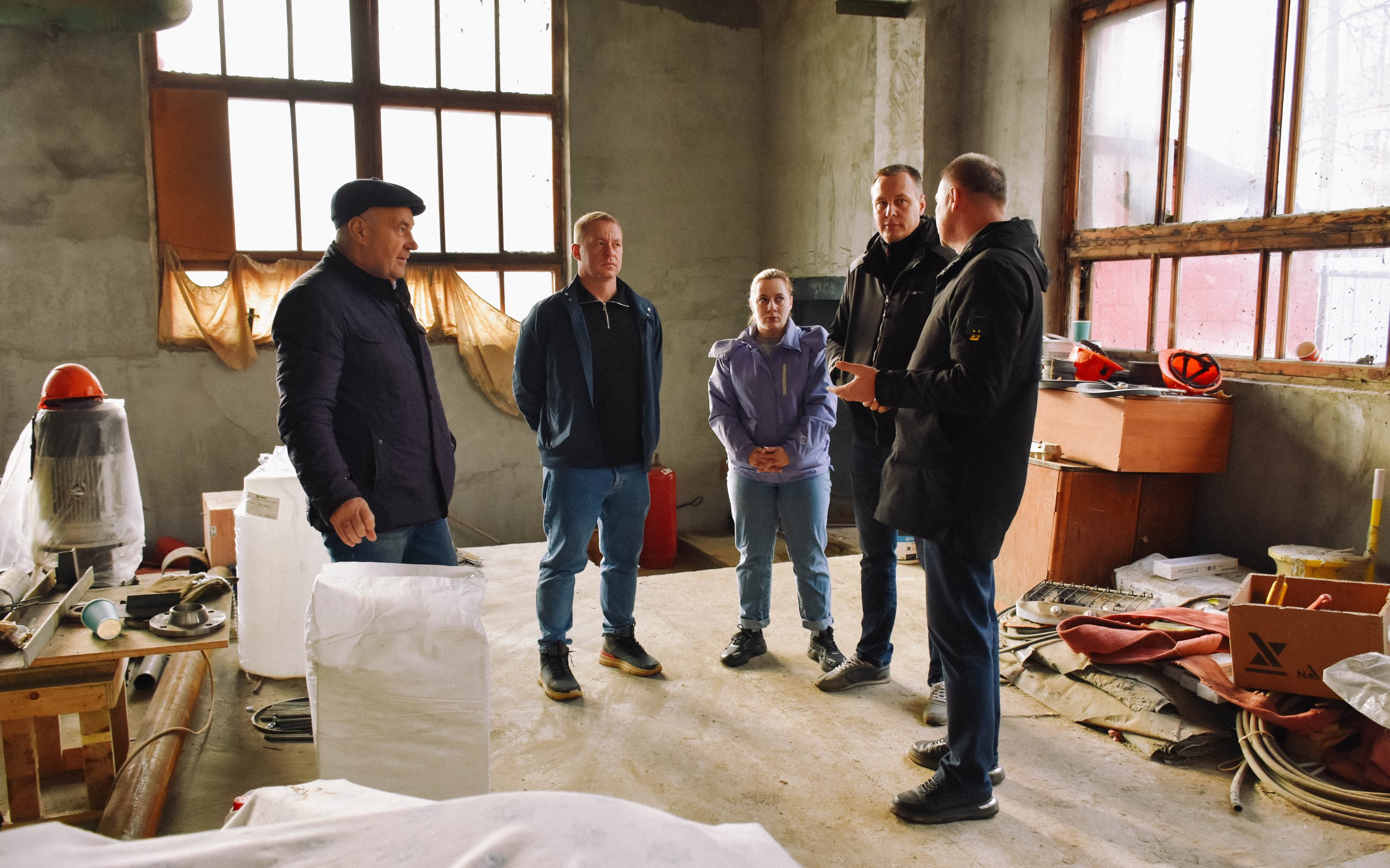 Как и договаривались с жителями, продолжаем совместно следить за ходом работ на котельной на Студенческом проезде