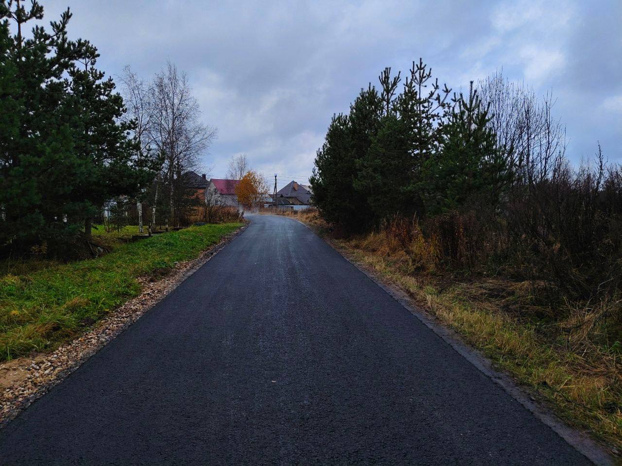 В Сергиево-Посадском округе начали асфальтировать Черниговскую улицу В Сергиево-Посадском округе начали асфальтировать Черниговскую улицу