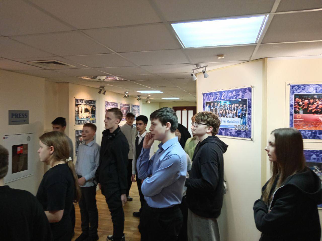 29 октября обучающиеся МБОУ СШ №10 отправились в удивительное путешествие в мир профессионального спорта в рамках проекта «Билет в будущее», посетив Дворец спорта «Олимпийский» им. В.С. Максимова» — настоящую кузницу... 29 октября обучающиеся МБОУ СШ №10 отправились в удивительное путешествие в мир профессионального спорта в рамках проекта «Билет в будущее», посетив Дворец спорта «Олимпийский» им. В.С. Максимова» — настоящую кузницу...