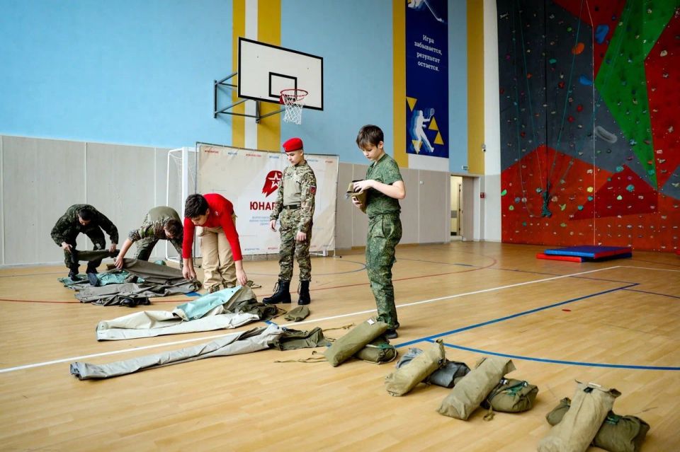 VI Мытищинские юнармейские игры собрали более 30 команд