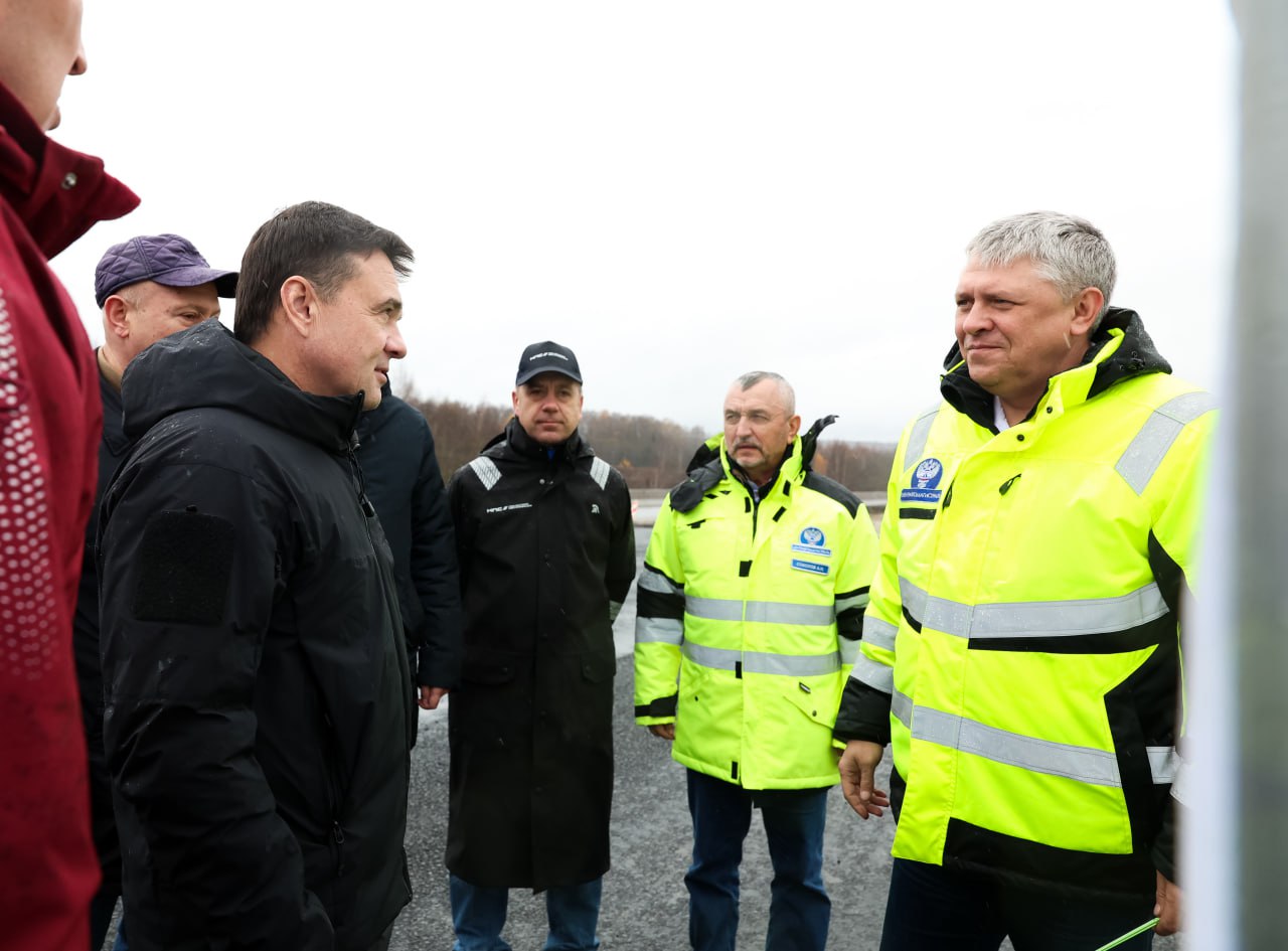 В Московской области завершается расширение участка трассы М-9 «Балтия»