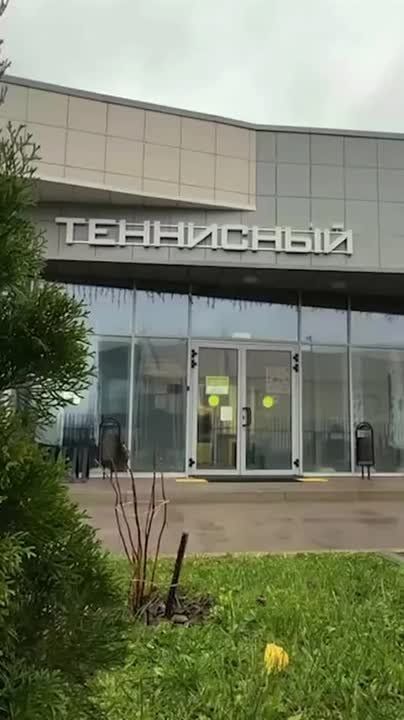 Андрею Воробьеву устроили тренировку в теннисном центре Шаховской