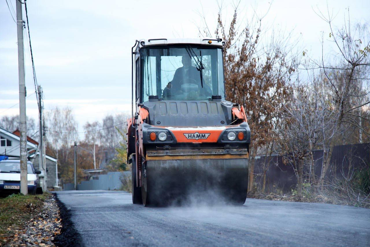В городском округе Воскресенск продолжаются масштабные работы по ремонту дорог