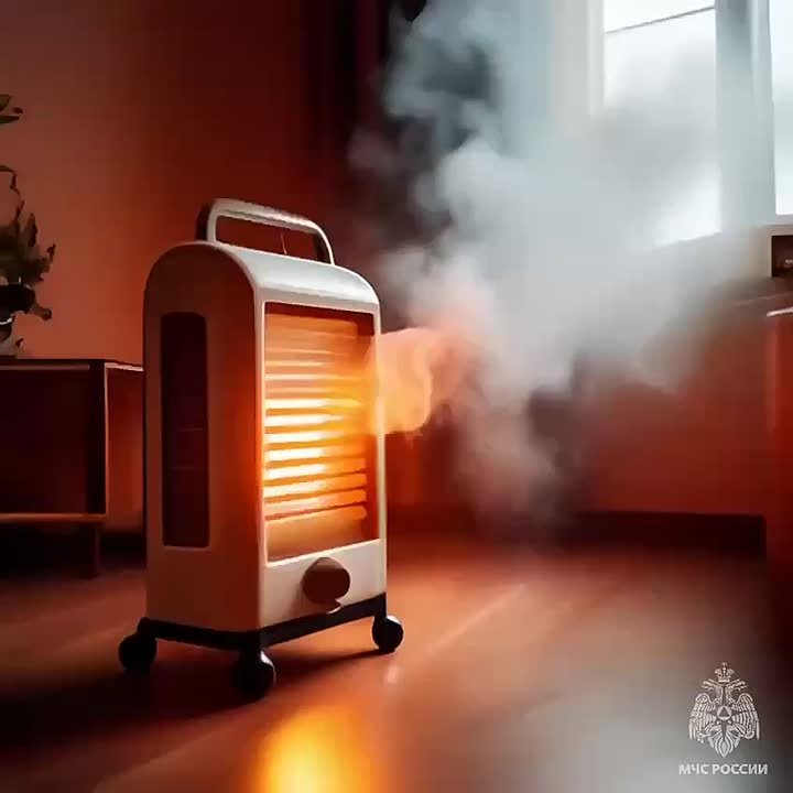 В холода причиной пожаров нередко становится неправильная эксплуатация бытовых электроприборов