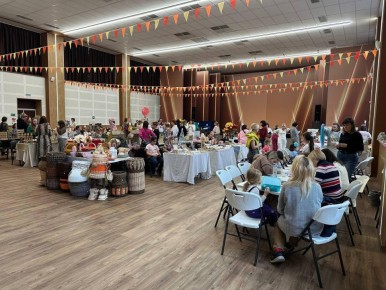 В домодедовском ГДКиС «Мир» проходит выставка мастеров рукоделия «Миромаркет»