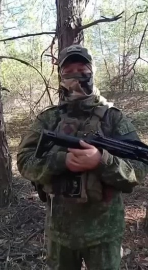 Боец специальной военной операции поздравил жителей округа с праздником