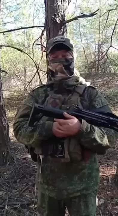 Боец специальной военной операции поздравил жителей округа с праздником