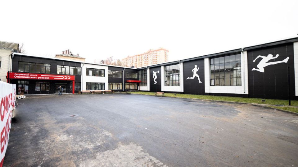 Здание спортивной школы олимпийского резерва в Люберцах откроют после капремонта в ноябре