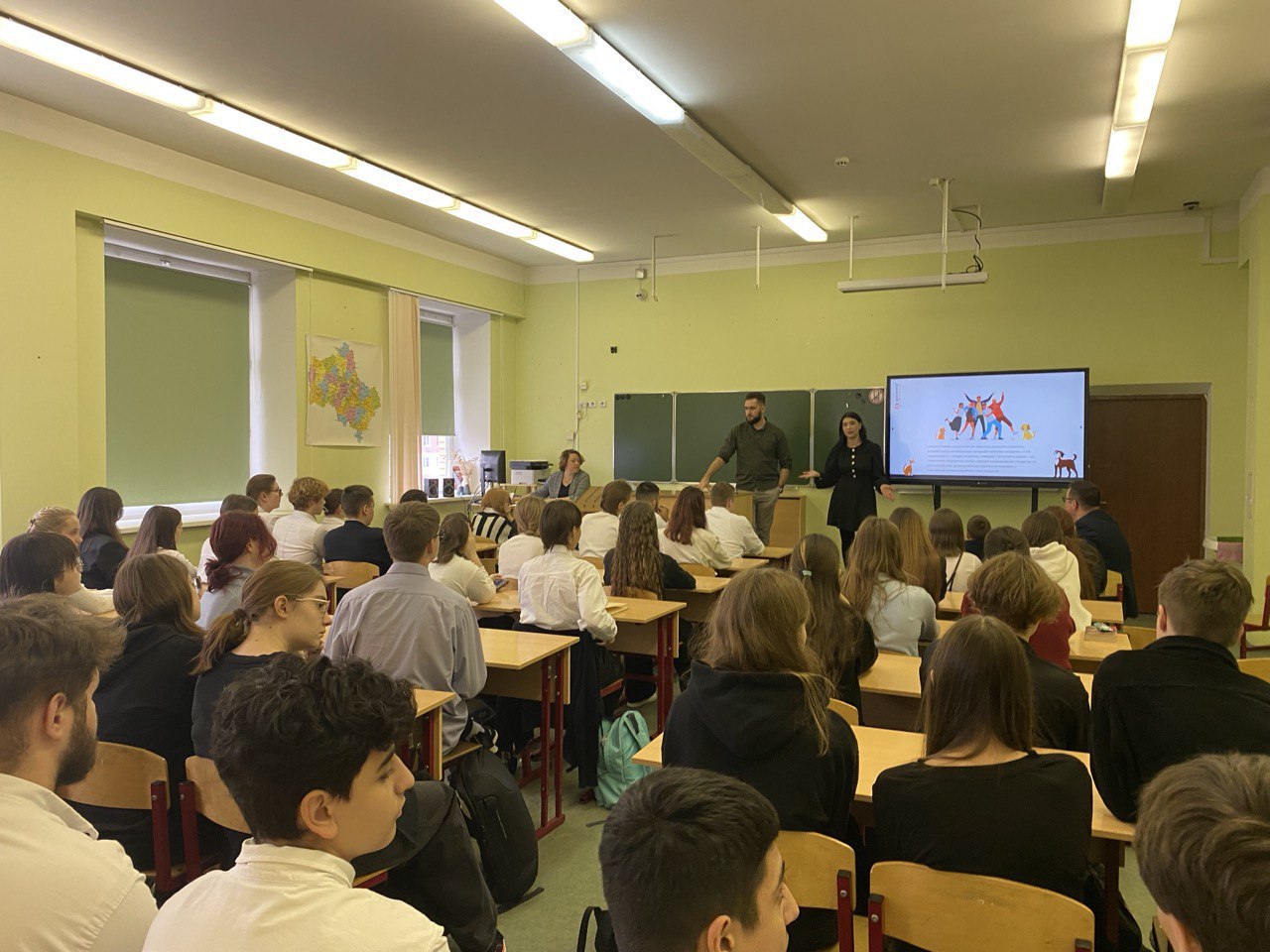 Открытый урок «История успеха» прошел для школьников Балашихи Открытый урок «История успеха» прошел для школьников Балашихи