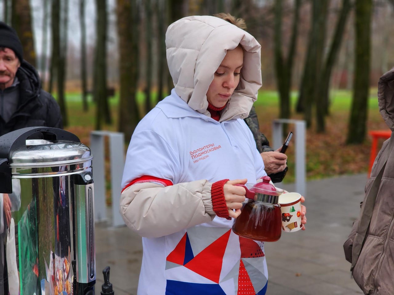 В парке Победы города Краснозаводска отметили День народного единства В парке Победы города Краснозаводска отметили День народного единства