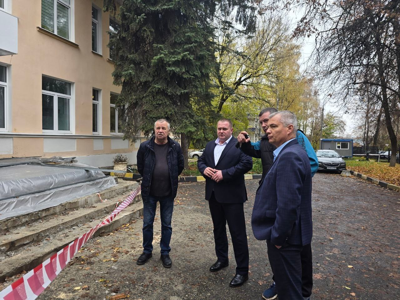 Сразу на семи объектах Коломенской больницы проводятся работы по текущему ремонту