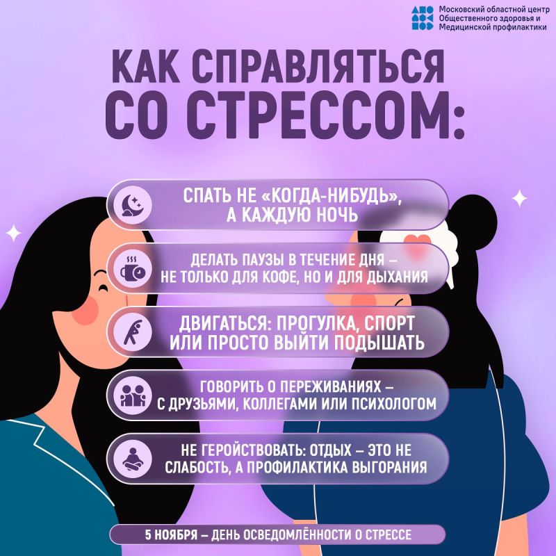 Сегодня Всемирный день осведомленности о стрессе Сегодня Всемирный день осведомленности о стрессе