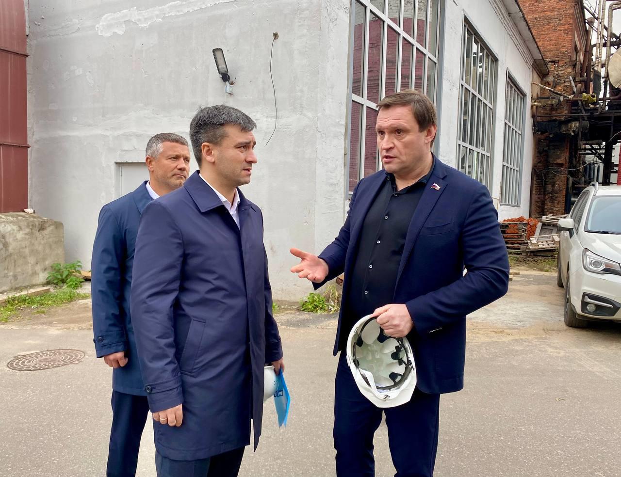 Сегодня в Пушкинском с главой Максимом Красноцветовым и депутатом Мособлдумы Михаилом Жданом Сегодня в Пушкинском с главой Максимом Красноцветовым и депутатом Мособлдумы Михаилом Жданом