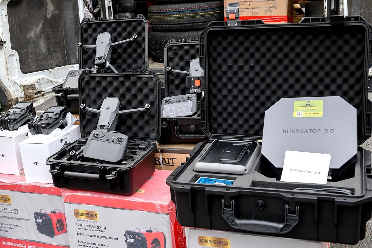 Григорий Артамонов: Два автомобиля отправились к нашим защитникам на передовую Григорий Артамонов: Два автомобиля отправились к нашим защитникам на передовую