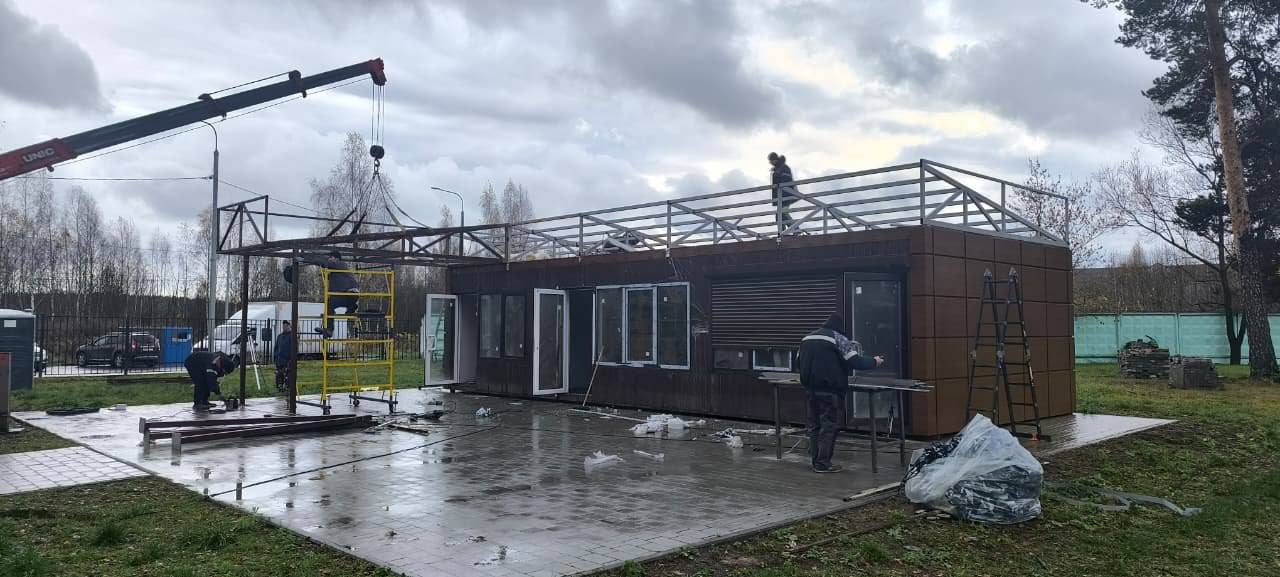 В парке «Роща» (п. Обухово, Богородский округ) скоро появится новая площадка для творчества и общения