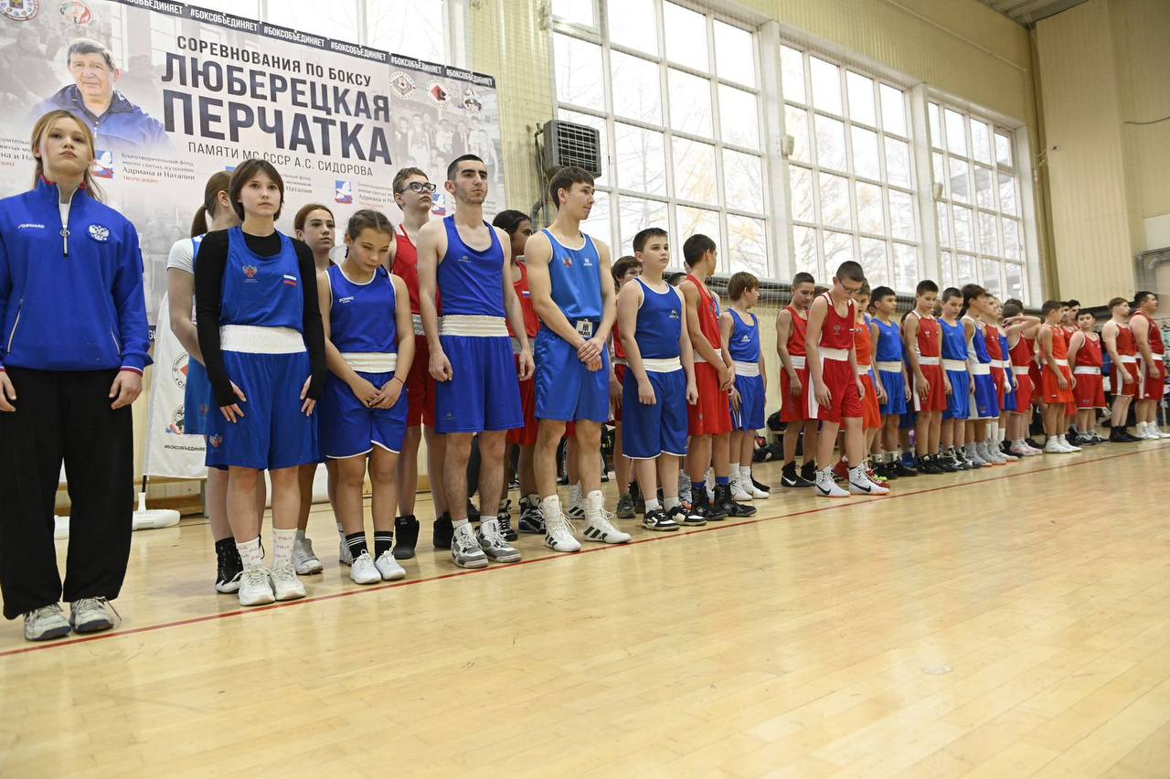 Пять золотых и девять бронзовых медалей завоевали боксёры Люберец на турнире «Люберецкая перчатка – 2025»