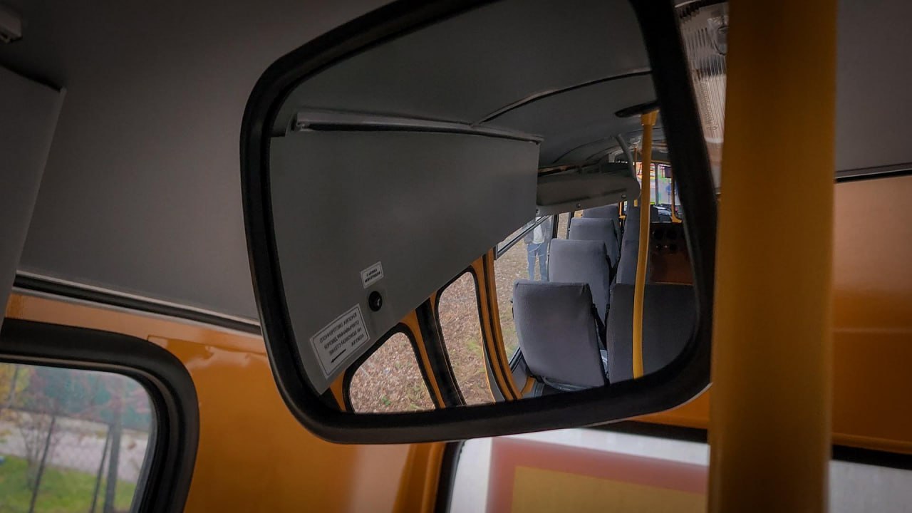 В селе Ульянино Раменского округа, Никитская школа обрела новый детский автобус В селе Ульянино Раменского округа, Никитская школа обрела новый детский автобус