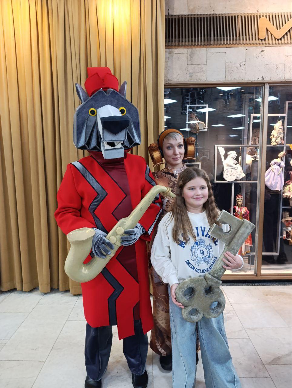 В праздничные дни 4е посетили театр кукол имени С.В. Образцова! В праздничные дни 4е посетили театр кукол имени С.В. Образцова!