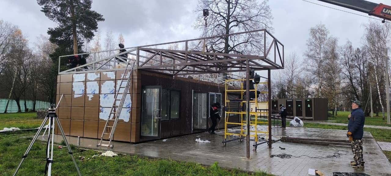 В парке «Роща» (п. Обухово, Богородский округ) скоро появится новая площадка для творчества и общения В парке «Роща» (п. Обухово, Богородский округ) скоро появится новая площадка для творчества и общения