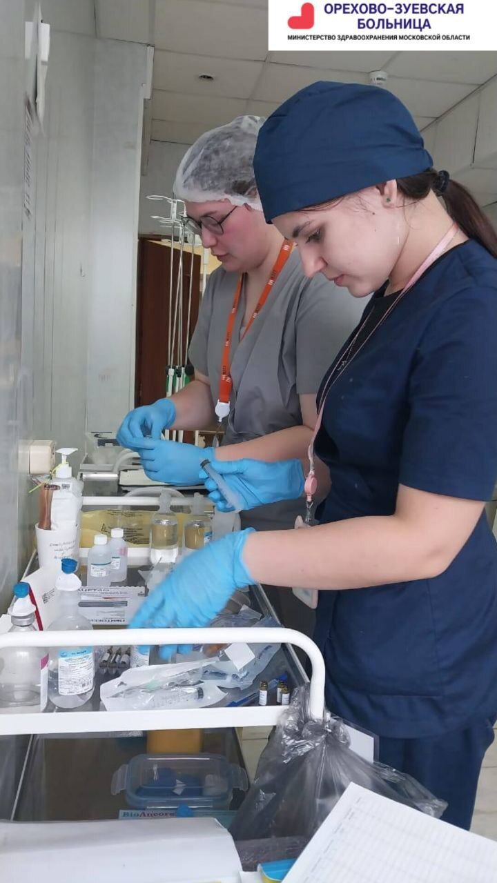 Третьекурсники Орехово-Зуевского филиала Московского областного медицинского колледжа №1проходят практику в отделении травматологии и ортопедии местной больницы Третьекурсники Орехово-Зуевского филиала Московского областного медицинского колледжа №1проходят практику в отделении травматологии и ортопедии местной больницы